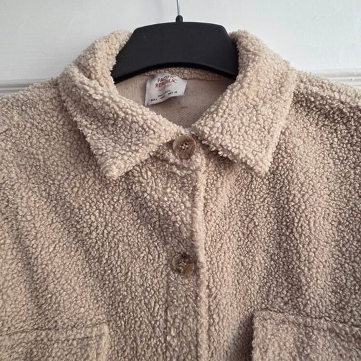Teddy Bear Shirt Jacket, size L