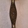 Vintage tappestry backed brush and mirror Image 2