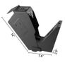 Handgun Safe Box Fingerprint Pistol Gun Safes Gun Storage Case Handgun Holder Quick Access Security Lock Key Vault Image 6