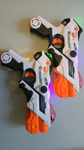 NERF Laserops guns