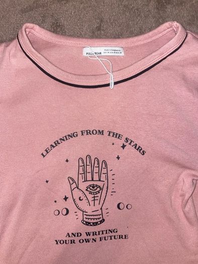 Pull and beat tshirt - pink size M