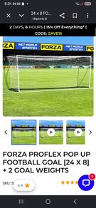 full size goal