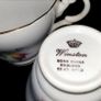 Vintage Winston Fine Bone China Teacups & Saucers Image 10