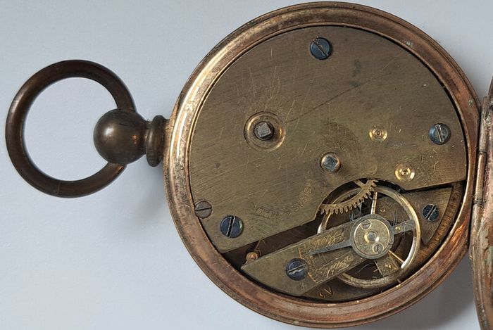 Swiss Fob Watch with cylinder movement  - 1900c
