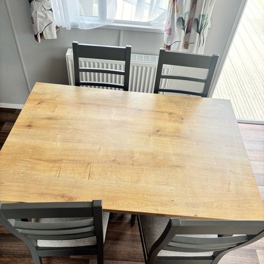 tables and chairs