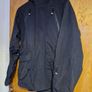 Black Hooded Outdoor Ski Jacket Image 3