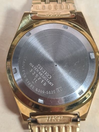 Seiko 5 Gold Watch Replica Mens