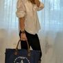 Canvas Tote Bag Navy - Brand New Image 9
