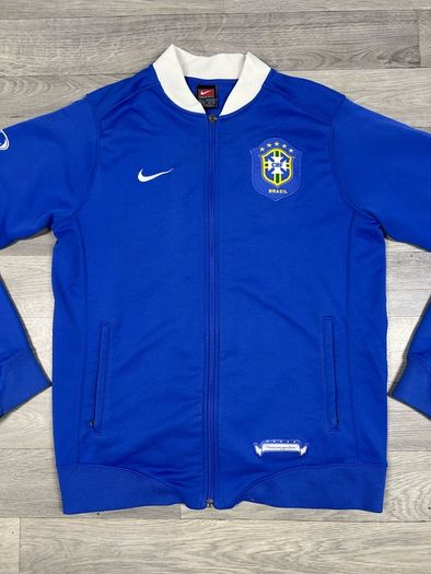 Vintage 2006 Nike Brazil Anthem Jacket Mens Large