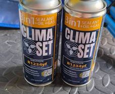 CLIMASET - 3-in-1 R 1234yf Air Con Recharge, Oil, Leak Sealer