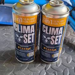 CLIMASET - 3-in-1 R 1234yf Air Con Recharge, Oil, Leak Sealer