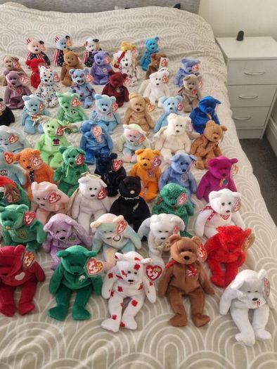 Ty Beanie Babies Bears x 84 Mint with Mint Tags
