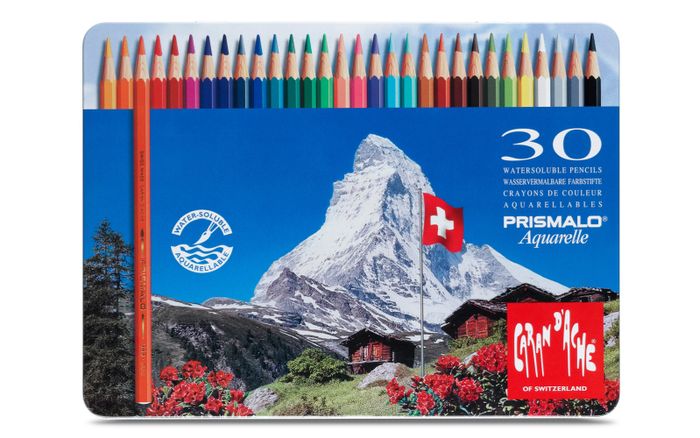 Caran dAche Prismalo Colour Pencils (30 in a Metal Box)