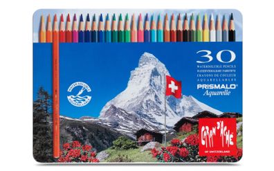 Caran dAche Prismalo Colour Pencils (30 in a Metal Box)