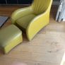 lounge chair with footstool Image 2
