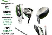 Callaway Elyte X Driver / 10.5 Degree / Tensei 1K Black 65 Stiff