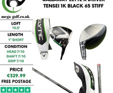 Callaway Elyte X Driver / 10.5 Degree / Tensei 1K Black 65 Stiff