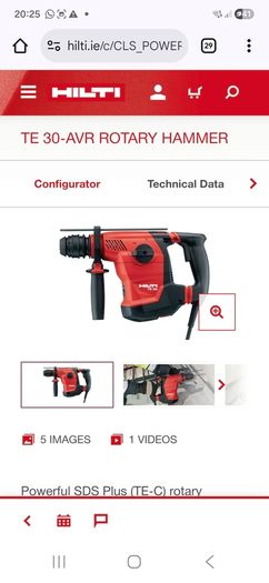 Hilti te30