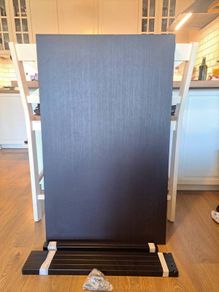 Ikea black Sandsberg Table 100x67cm