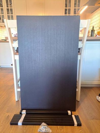Ikea black Sandsberg Table 100x67cm
