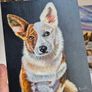 Corgi | Original oil painting on canvas panel Image 9