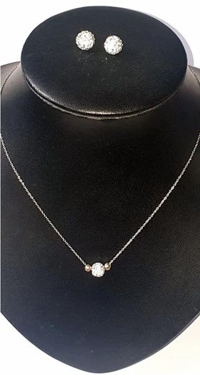 Pristine Vintage Sterling Silver Trilogy Set