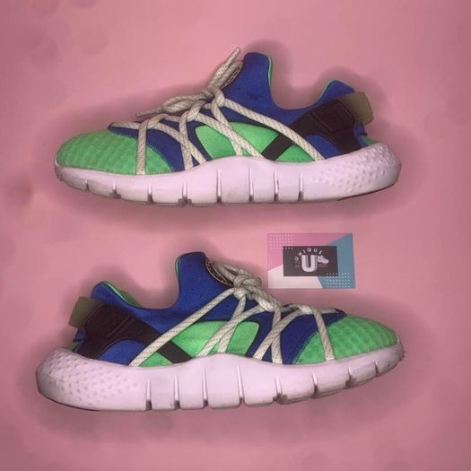 Premium Style Nike Huarache OG Rope Scream Green