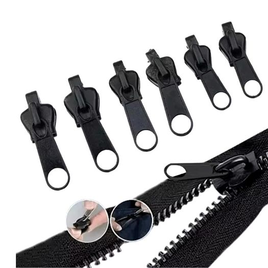 3 Sizes Universal Instant Fix Zipper Repair Kit Replacement Zip Slider Teeth Rescue Sewing Clothes Bag Zippers Tool Accessories