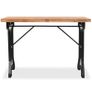 Dining Table Solid Fir Wood Top 122x65x82 cm Image 5