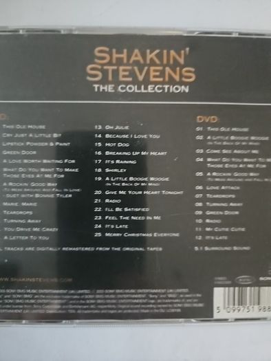 Shakin' Stevens - The Collection. CD + DVD.
