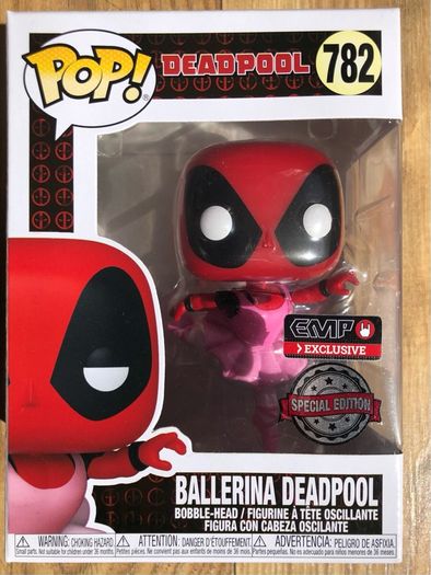 Ballerina Deadpool Funko Pop (EMP Exclusive) #782