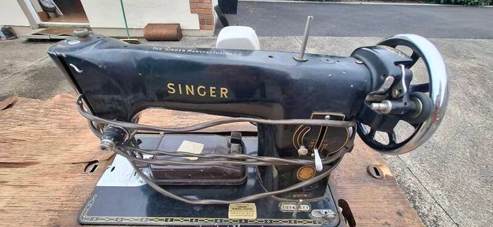 Antique Singer sewing machines x 2
