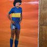 ORIGINAL 1981 Diego Maradona Boca Juniors Poster. VERY RARE Image 4