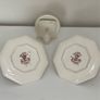 Masons Ironstone Blue Mandalay Candle Holders (Pair) and Matching Photo Frame Image 5