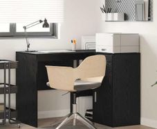 Corner Desk Black oak 102 x 50 x 75 cm