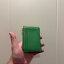 Oroton Margot Mini 10 Credit card zip wallet women green vintage Image 2