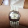 Vintage Watch with Pearl Bracelet Image 3