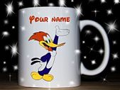 Personalised Woody Woodpecker mug