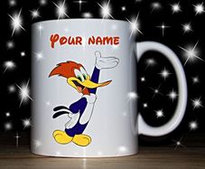 Personalised Woody Woodpecker mug