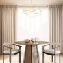 Extendable Round Dining Table 100 to 140cm Image 4