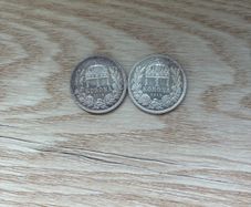 silver 1 Korona Hungary