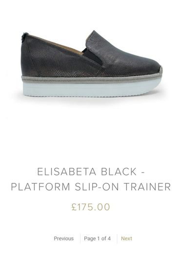 New shoes designer Elisabeta Zaccys