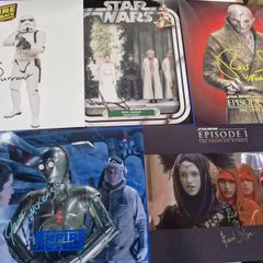 Star Wars autograph bundle