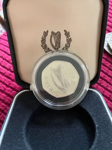 Dublin Millenium Commemorative 50 Pence Coin