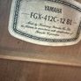 Yamaha 12 String Semi Acoustic Guitar Image 3