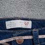 BNWT Zara baby girl jeans with floral lining 9-12mths Image 4