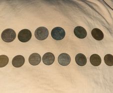 14 Pingin coins