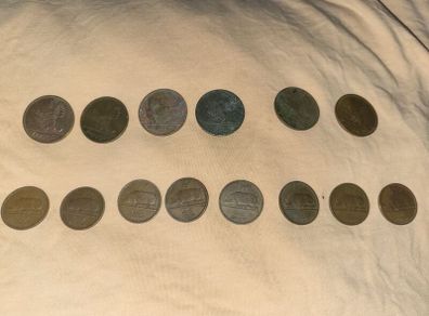 14 Pingin coins