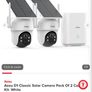 Aosu D1 Classic Solar Camera Pack Of 2 Camera Kit- White Brand New Image 2