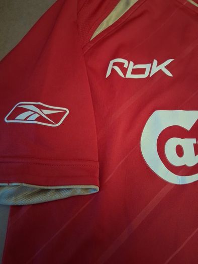 Liverpool Jersey. Official Reebok Liverpool FC European Home Jersey 2005 To 2006. Authentic Original. Not A Modern Day Remake.